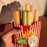 "Large Fries" Creamy-Filled Wax Candy